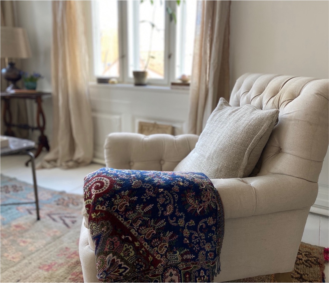 Hyggelig sofa i klinikken